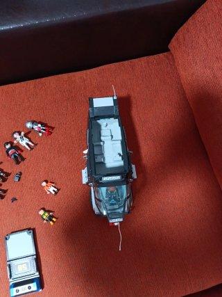 Lote de figuras y vehículos policía