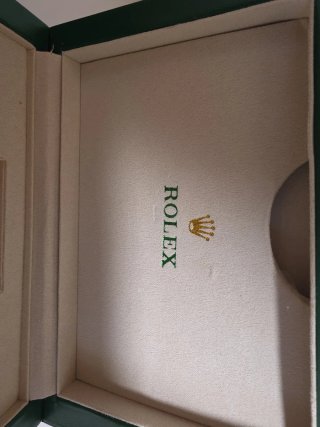 Caja Rolex Verde con Documentación