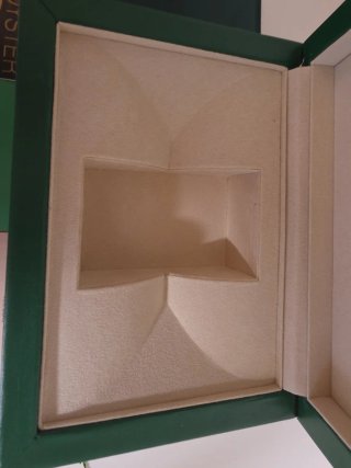 Caja Rolex Verde con Documentación