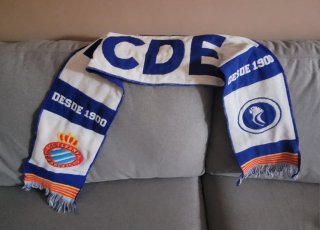 Bufanda RCD Espanyol Oficial RCDE Barcelona