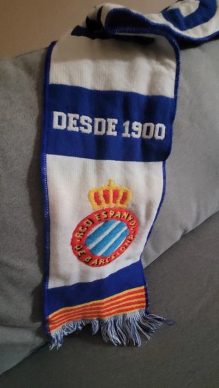 Bufanda RCD Espanyol Oficial RCDE Barcelona