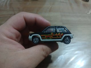 Renault Supercinco Majorette Negro