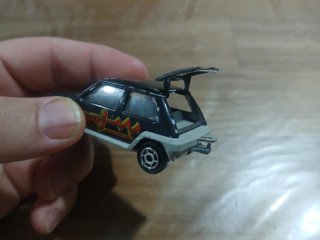 Renault Supercinco Majorette Negro