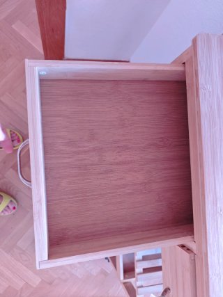 Mueble auxiliar Sklum bambú