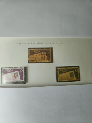 Lote Sellos España Día Mundial Sello 1966
