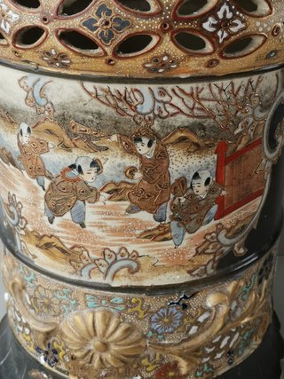 Paragüero bastonero japonés Satsuma