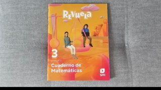 Cuaderno de Matemáticas. 3 Primaria. Revuela