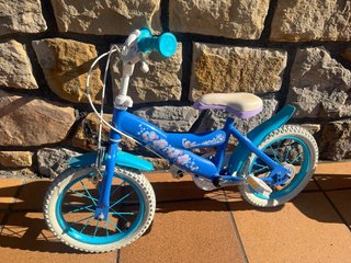 Bicicleta infantil azul