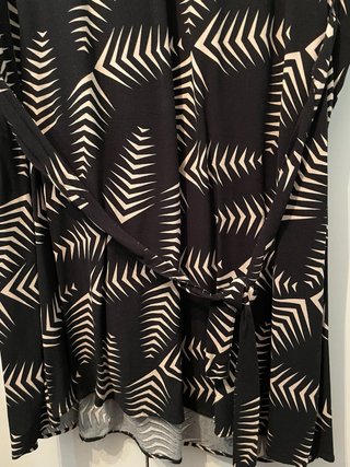 Vestido Vero Moda Talla 46 Negro/Beige