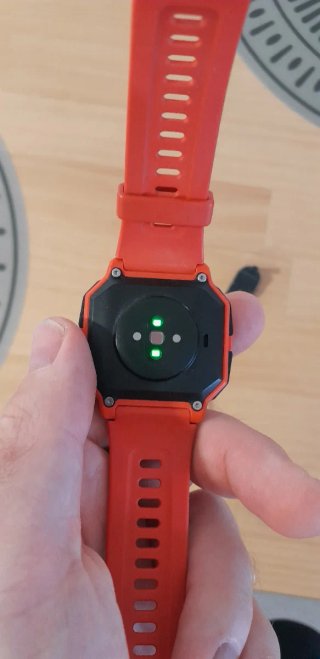 Reloj Amazfit Neo Negro/Rojo