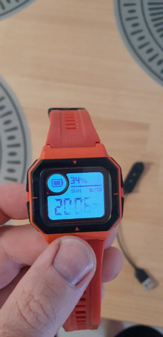Reloj Amazfit Neo Negro/Rojo