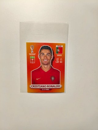 Cromos Cristiano Ronaldo POR FIFA WC 2022