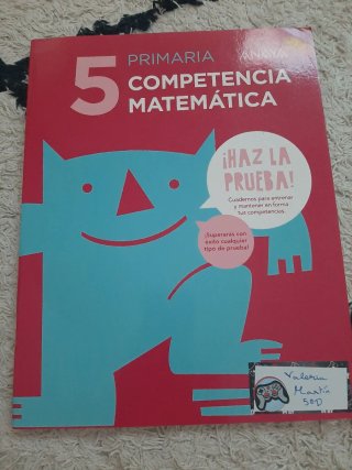 Competencia matemática 5.