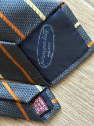 Corbata seda Fashion Line Milano rayas