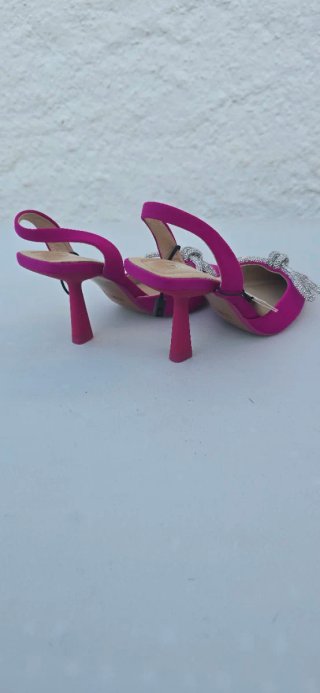Zapatos de fiesta Zara rosa talla 36