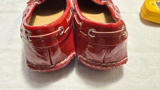 Mocassini CAR SHOE vernice rossi n.36