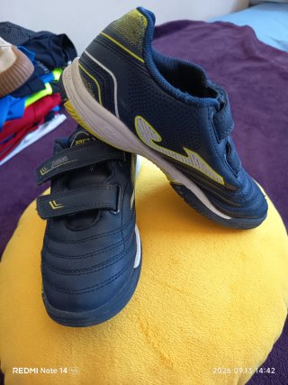Zapatillas fútbol Joma niño azul talla 32