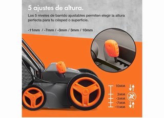 VonHaus Cepillo Eléctrico Césped Artificial 1500W