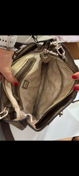 Bolso Guess Noreen Marrón