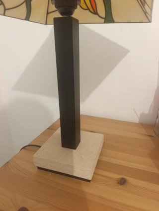 Lámpara Tiffany XL artesanal cristal