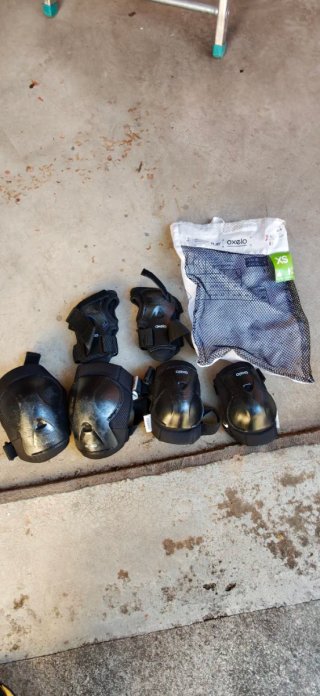 Protecciones skate niño Oxelo Talla XS