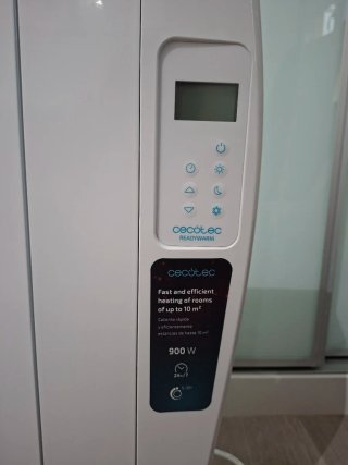 Cecotec Radiador Eléctrico Blanco