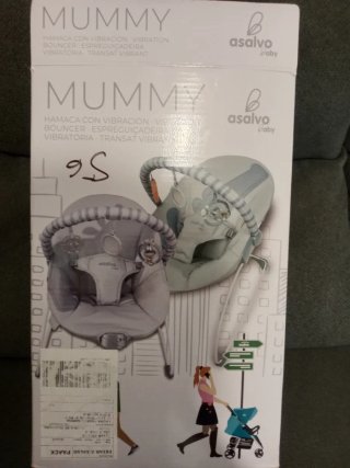Hamaca bebé Asalvo Mummy vibración