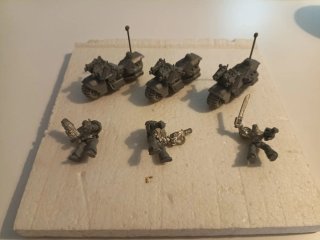 Warhammer 40k Marines Espaciales Piezas