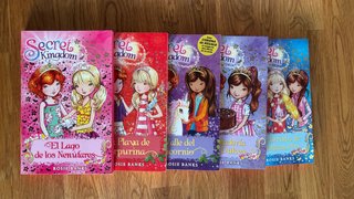 Lote 5 Libros Secret Kingdom - Rosie Banks español