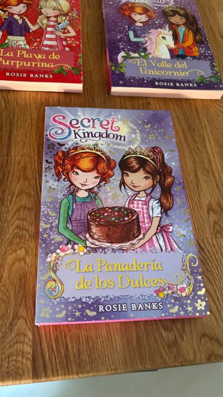 Lote 5 Libros Secret Kingdom - Rosie Banks español