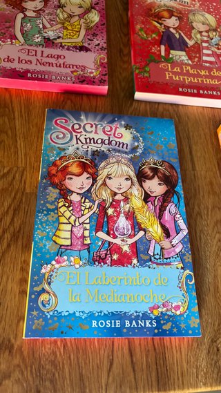 Lote 5 Libros Secret Kingdom - Rosie Banks español