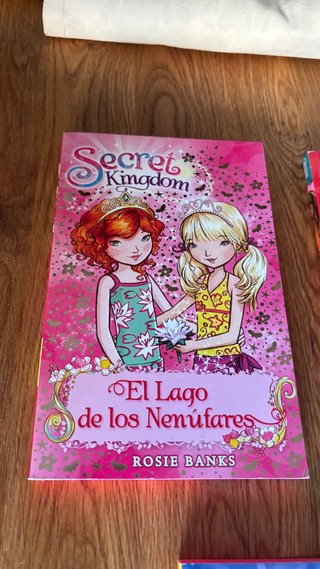 Lote 5 Libros Secret Kingdom - Rosie Banks español