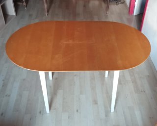 Mesa de comedor extensible madera