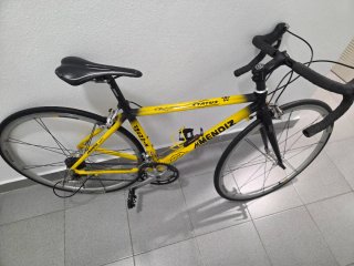 Bicicleta de carretera Mendiz Amarilla