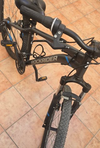 Bicicleta Rockrider Negra