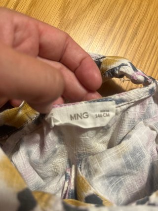 Mono estampado floral niña de MANGO