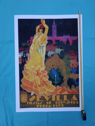ARTE. SEVILLA. FERIA. CARTEL.