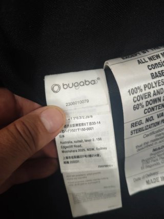 Saco Bugaboo Thermolite Azul Costero