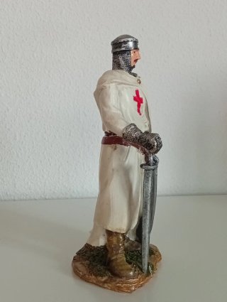 Figura Caballero Templario Resina