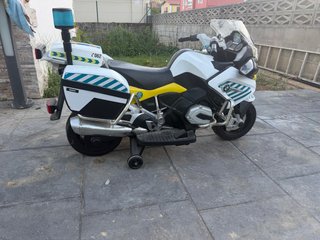 Moto Batería Guardia Civil bmw