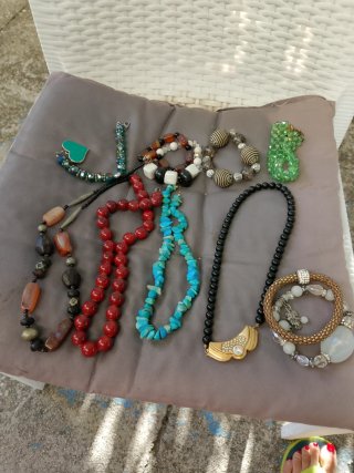 Lotto bigiotteria vintage