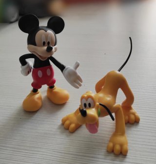 Statuine Disney Topolino e Pluto