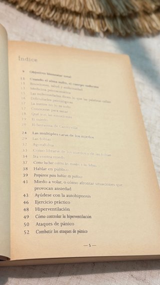 Serenidad y bienestar emocional