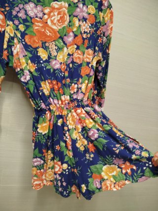 Vestido pantalón floral TM