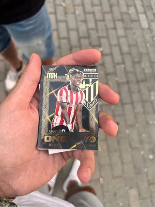 Carta Nico Williams Black Edición Especial