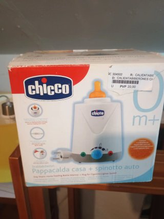 Calienta biberones Chicco Pappacalda + enchufe