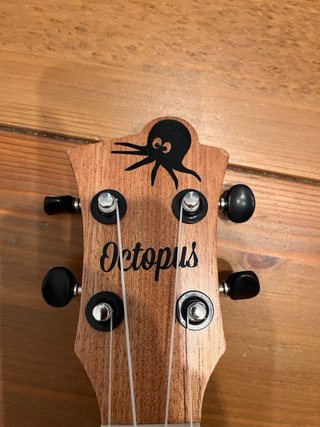 Ukelele Octopus con funda