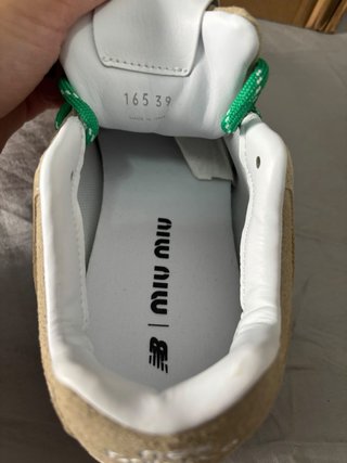 Miu Miu x New Balance 530 Bianche Taglia 39