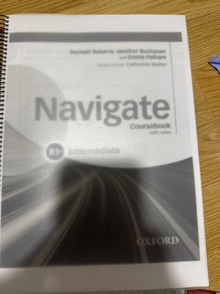 libro navigate B1+