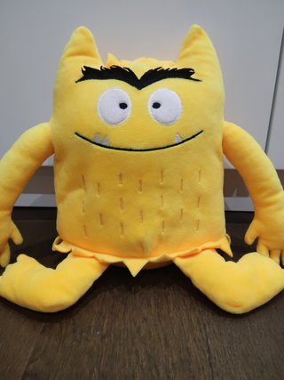 Peluche Monstruo de Colores Amarillo
